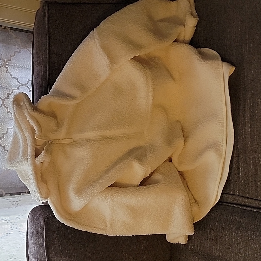 fleece hoodie